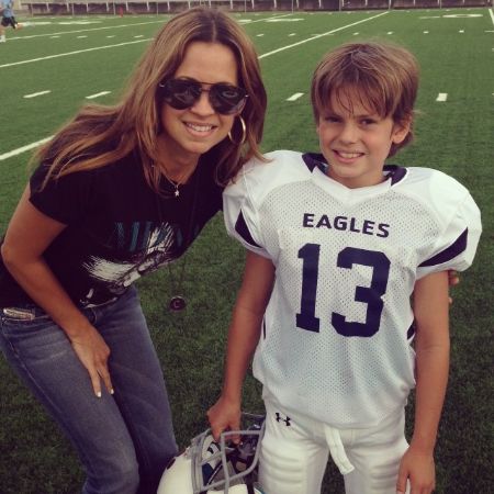 Capa Mooty is mother of two sons